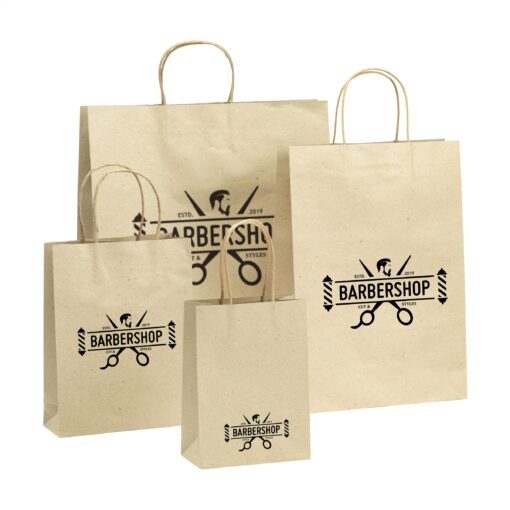 Leaf It Bag ümbertöödeldud rohust kinkekott (120 g/m²) L