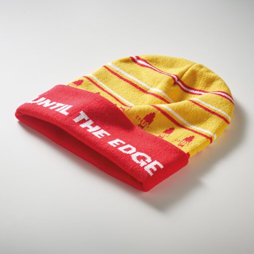 Erilahendus RPET beanie mansetiga