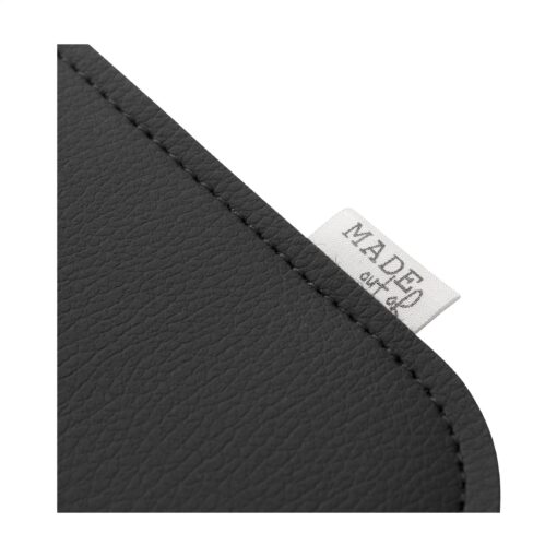 Recycled Felt & Apple Leather Laptop Sleeve 16 inch - Image 5