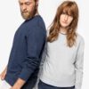 NS unisex ümbertöödeldud crewneck pusa 300gm