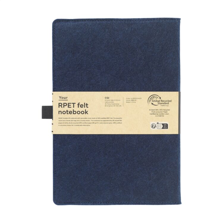 Felty GRS RPET märkmik A5