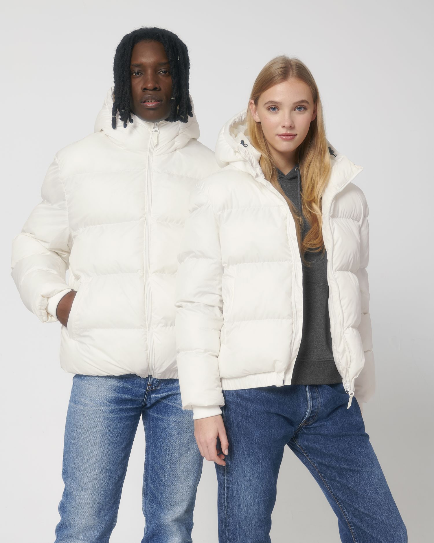 Puffer soe jope, unisex