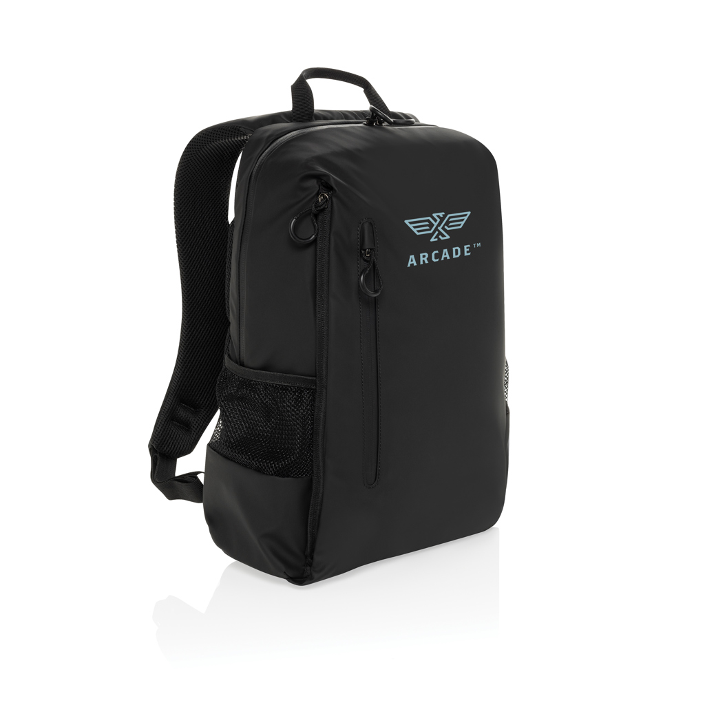 Lima Aware™ RPET water resistant 15.6 laptop backpack - Pilt 10
