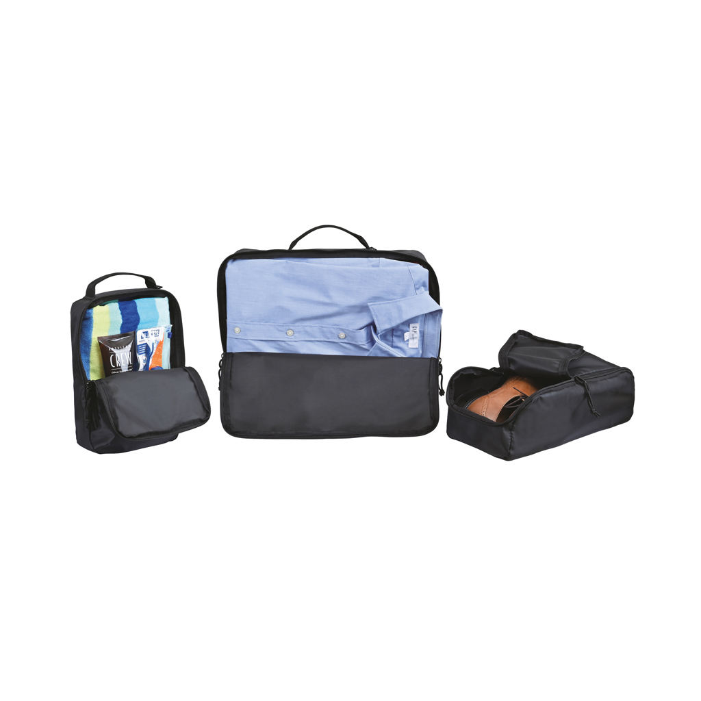 Renew AWARE™ rPET 3 Piece Packing Cube Set - Image 3