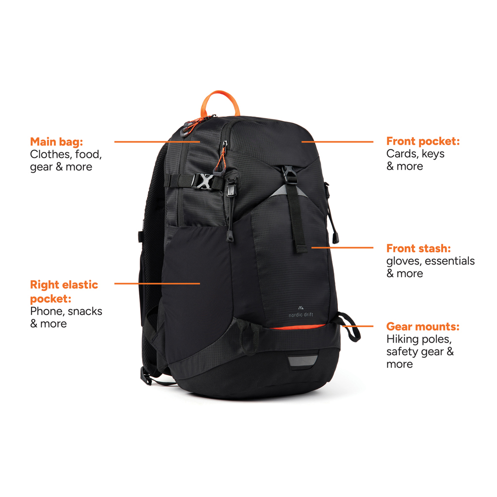 Nordic Drift Trail RCS backpack 24L - Image 3