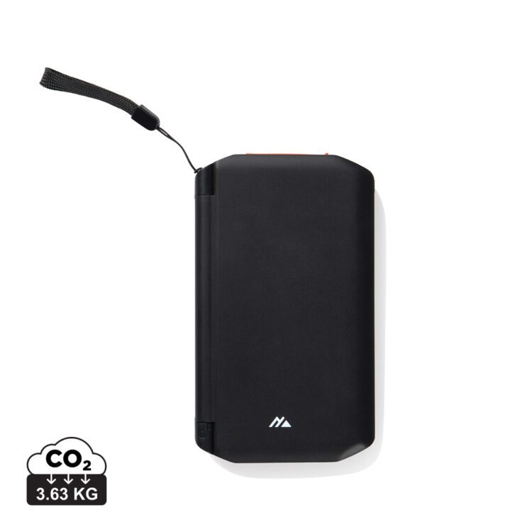 Nordic Drift Titan 10.000mAh solar powerbank with 3 panels