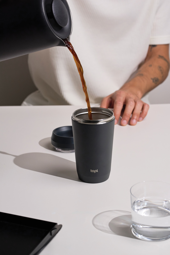 Topl ümbertöödeldud terasest termos 360- kraadise kaanega 354ml - Pilt 7