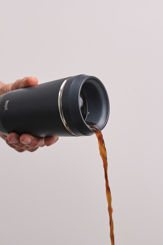 Topl ümbertöödeldud terasest termos 360- kraadise kaanega 354ml - Pilt 8
