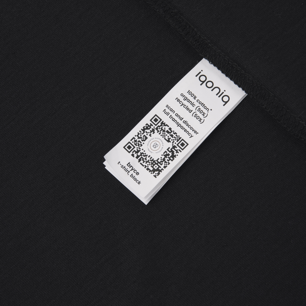 Iqoniq Bryce ümbertöödeldud puuvillast unisex T-särk 180 G/M² - Image 6