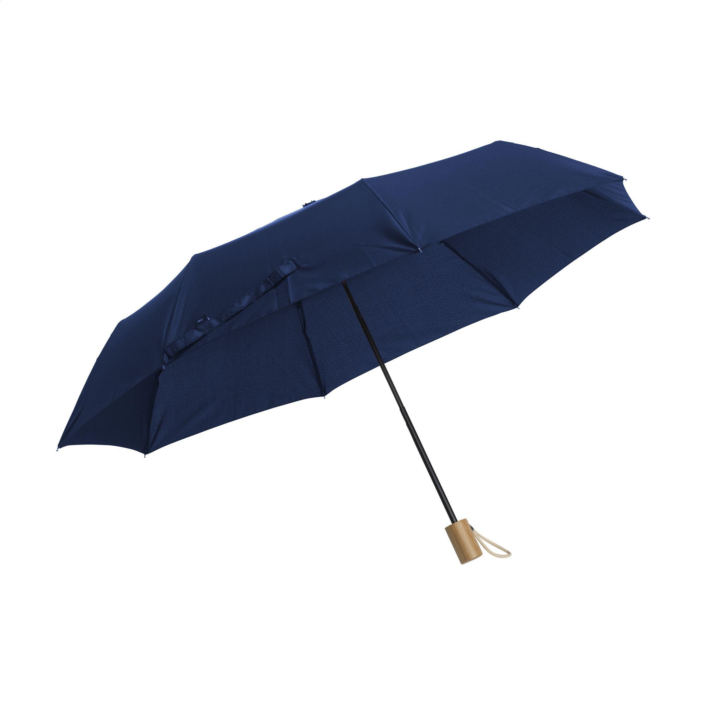 Mini kokkupandav vihmavari RPET ⌀95cm