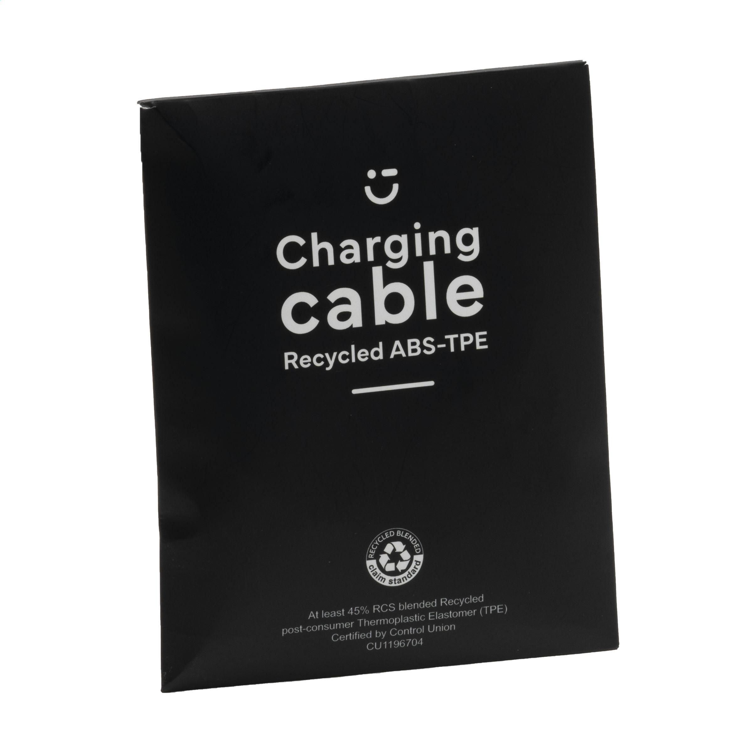 Charging Cable RCS Recycled ABS-TPE - Pilt 5