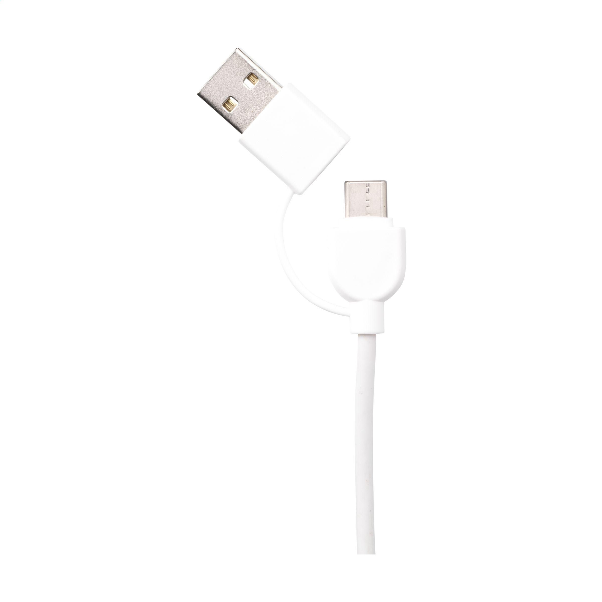 Charging Cable RCS Recycled ABS-TPE - Pilt 4