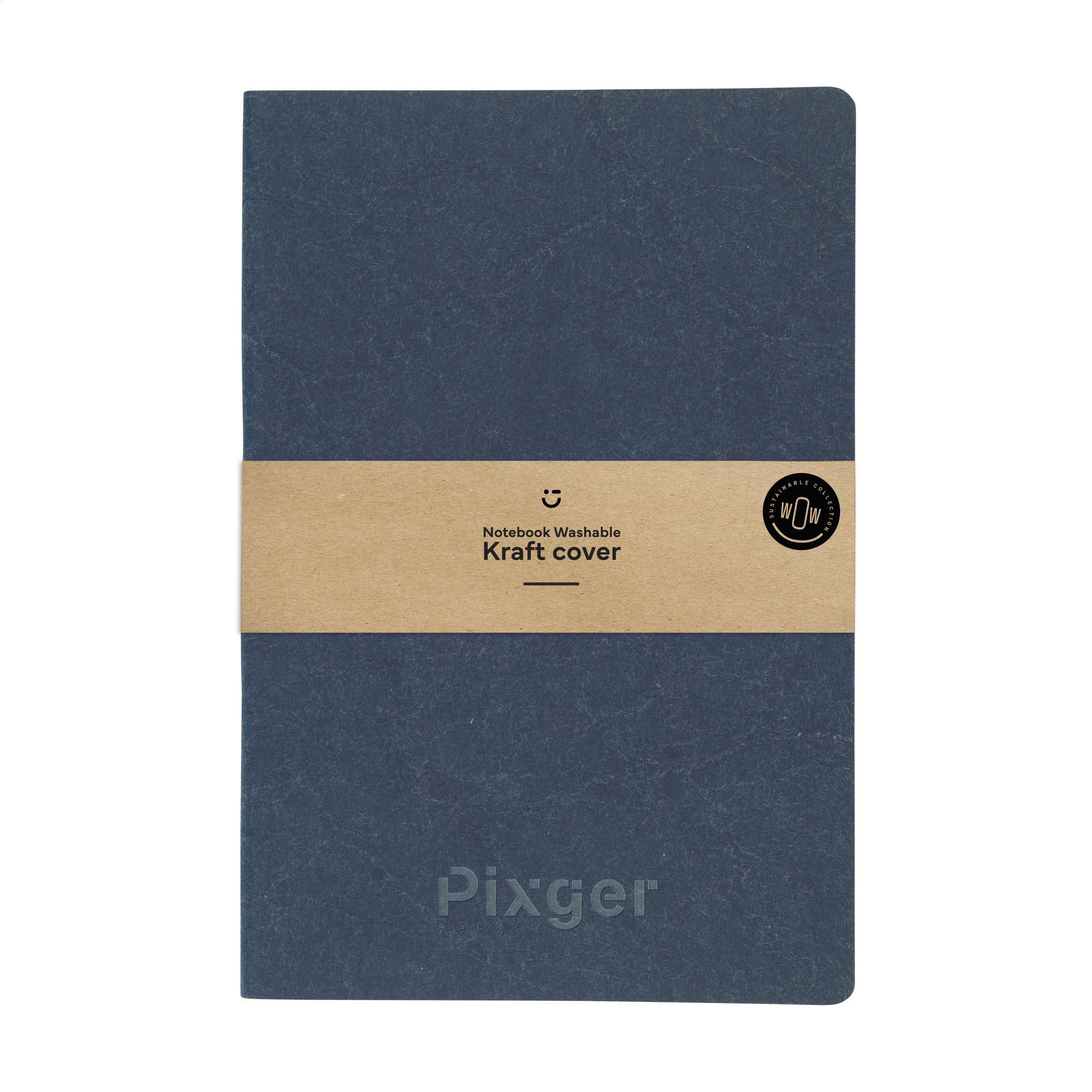 Paper Notebook GRS Washable Kraft Cover A5