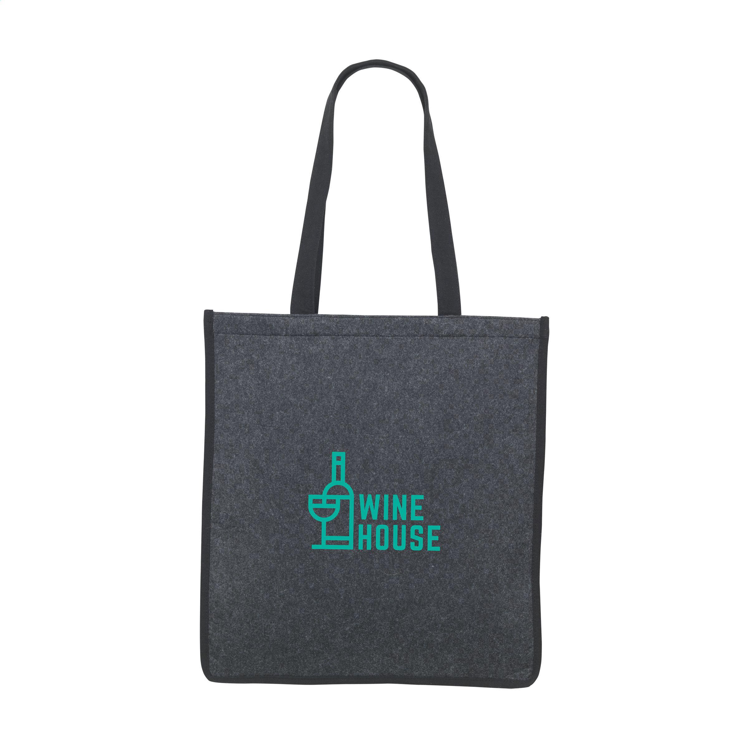 Vibe Shopper GRS RPET vildist poekott 320 g/m² - Pilt 2
