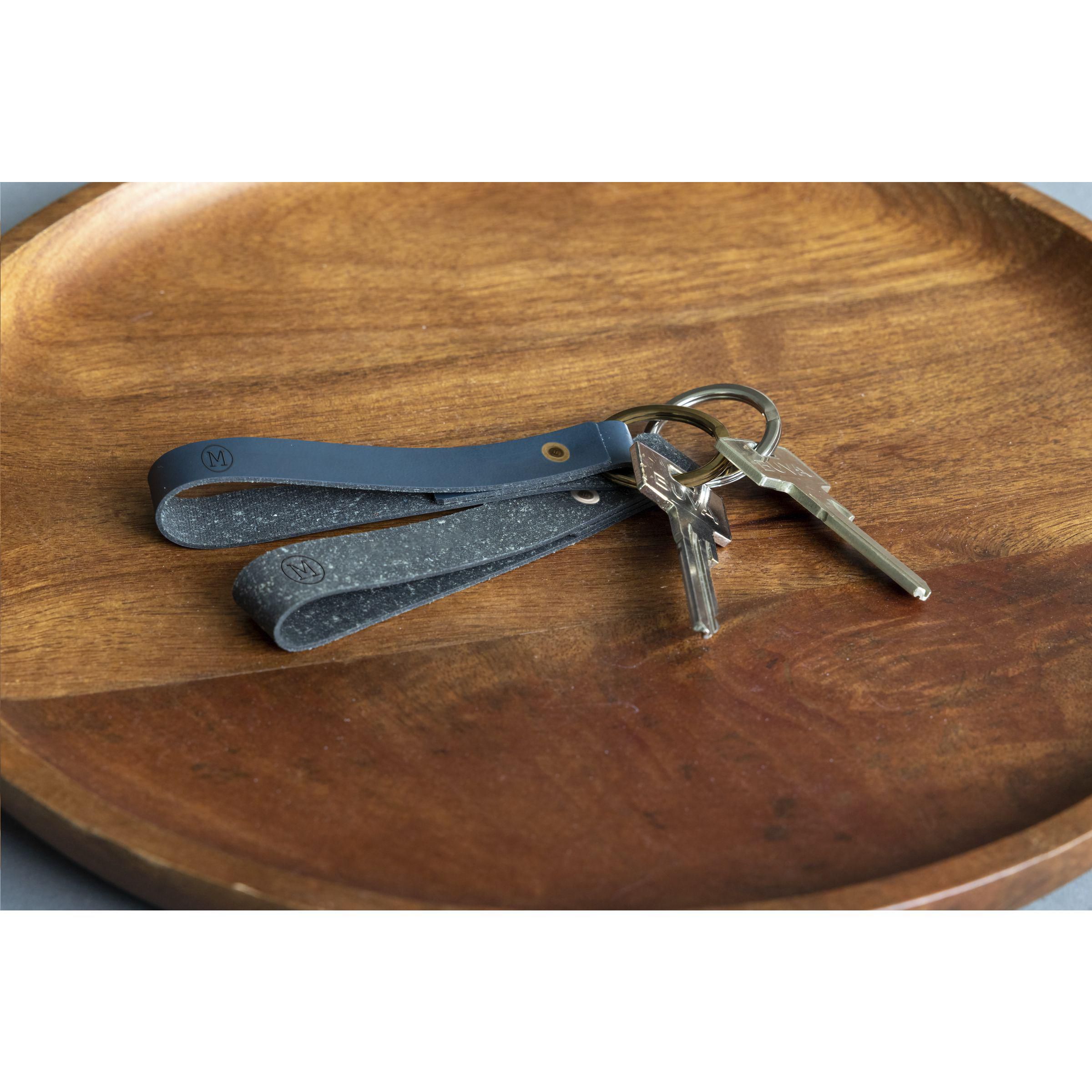 Recycled Leather Keyring - Pilt 3