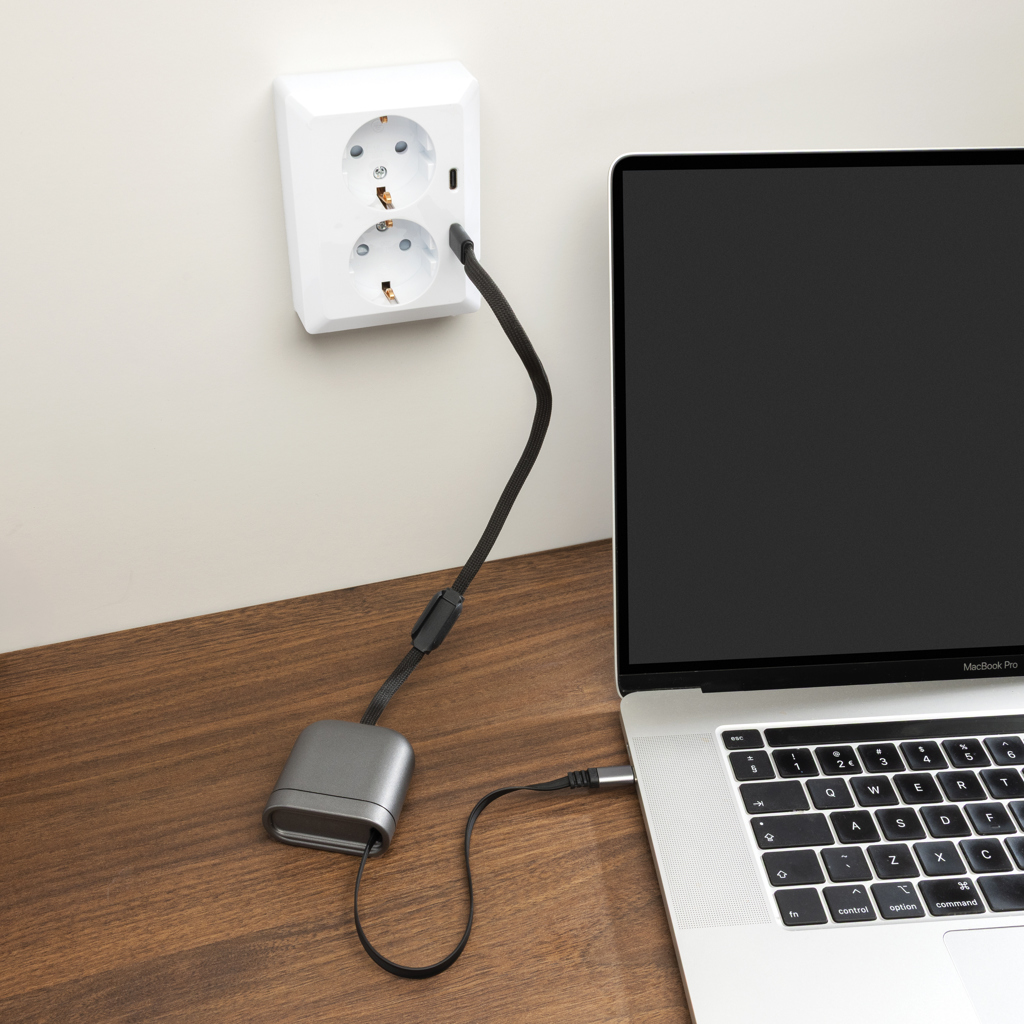 Spira RCS recycled retractable 100W fast charging cable - Pilt 8