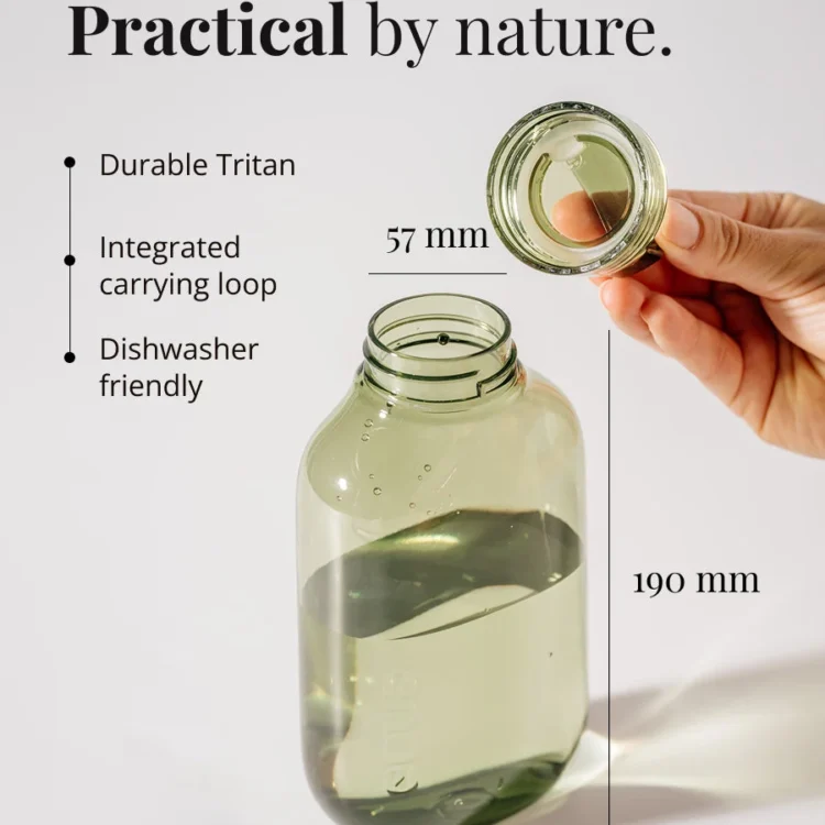 EQUA Flat veepudel, 500 ml