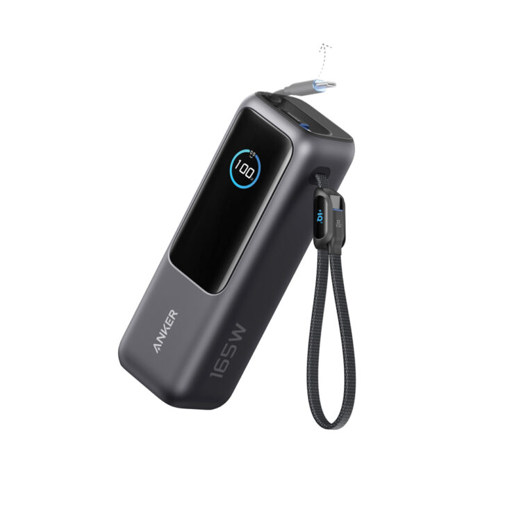Anker akupank, 25 000 mAh, 165W